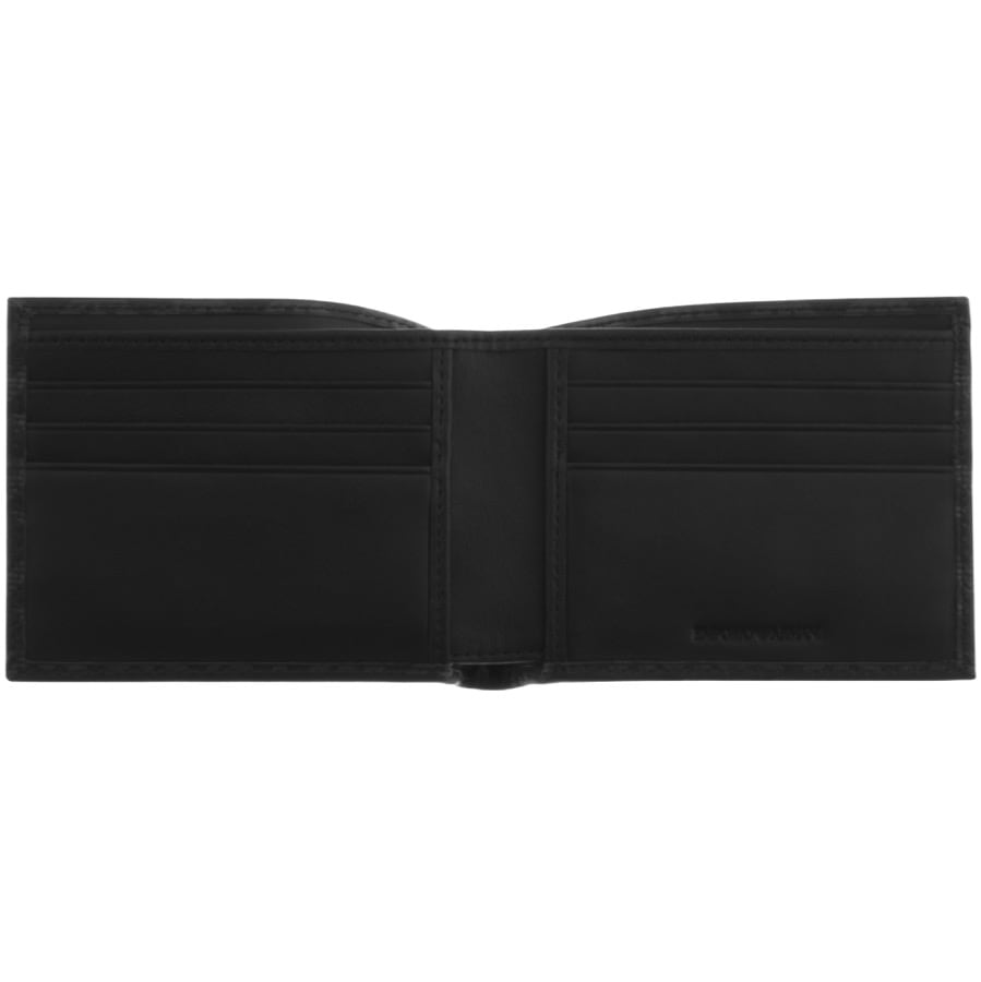 Alternative Image for ProductEmporio Armani Bifold Logo Wallet Black2